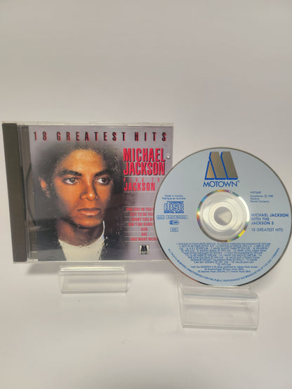 Michael Jackson with the Jackson 5: 18 Greatest Hits CD