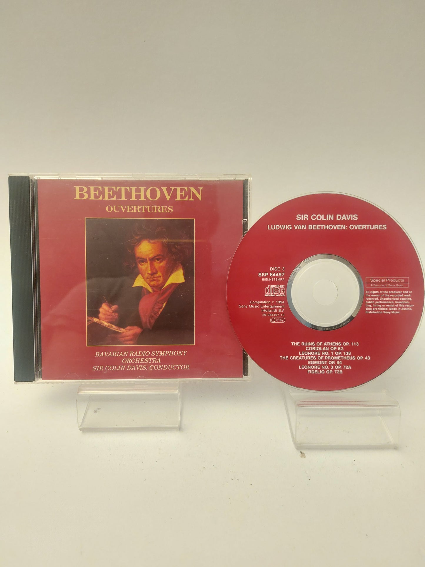 Beethoven Ouvertures CD