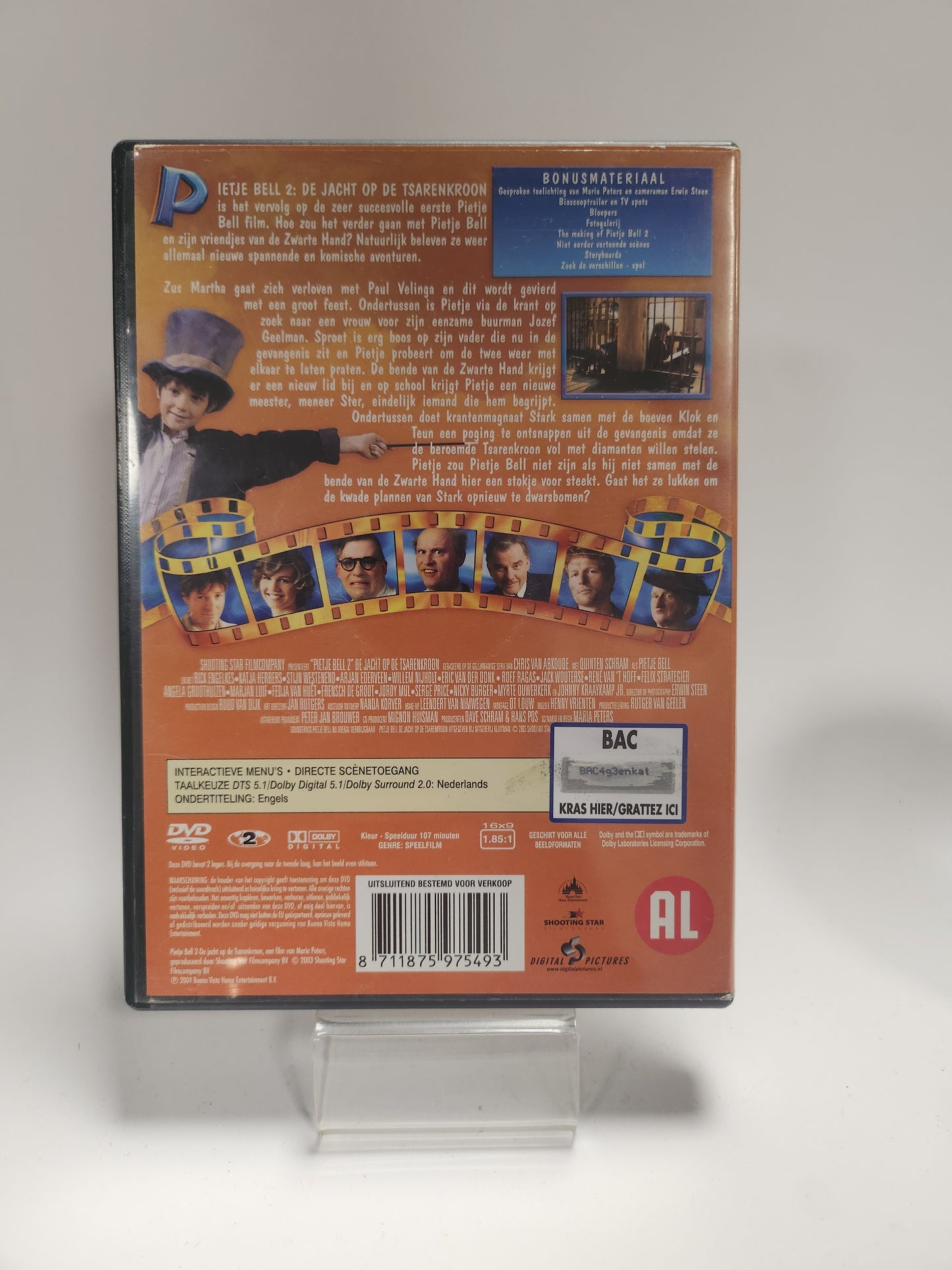 Pietje Bell 2: de Jacht op de Tsarenkroon Dvd Kids