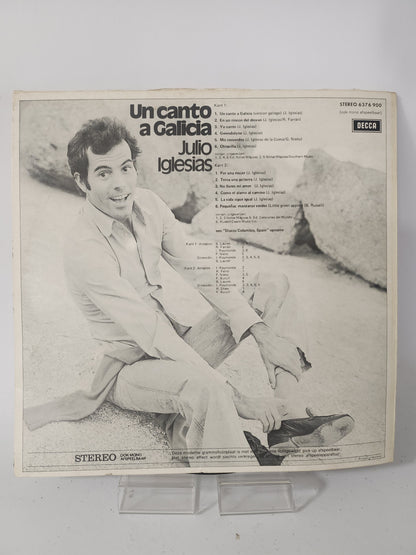 Un Canto a Galicia: Julio Eglesias LP Vinyl