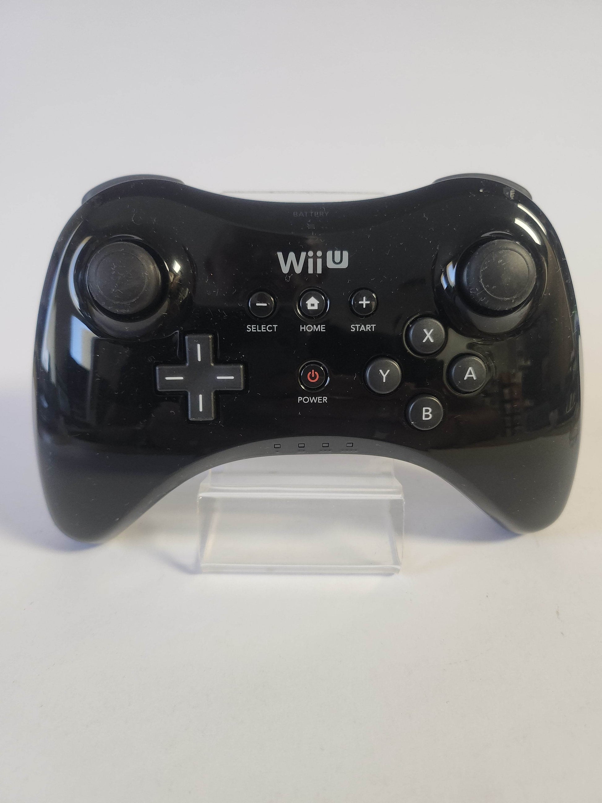 Zwarte Pro Controller Wii U - Feniks Gameshop