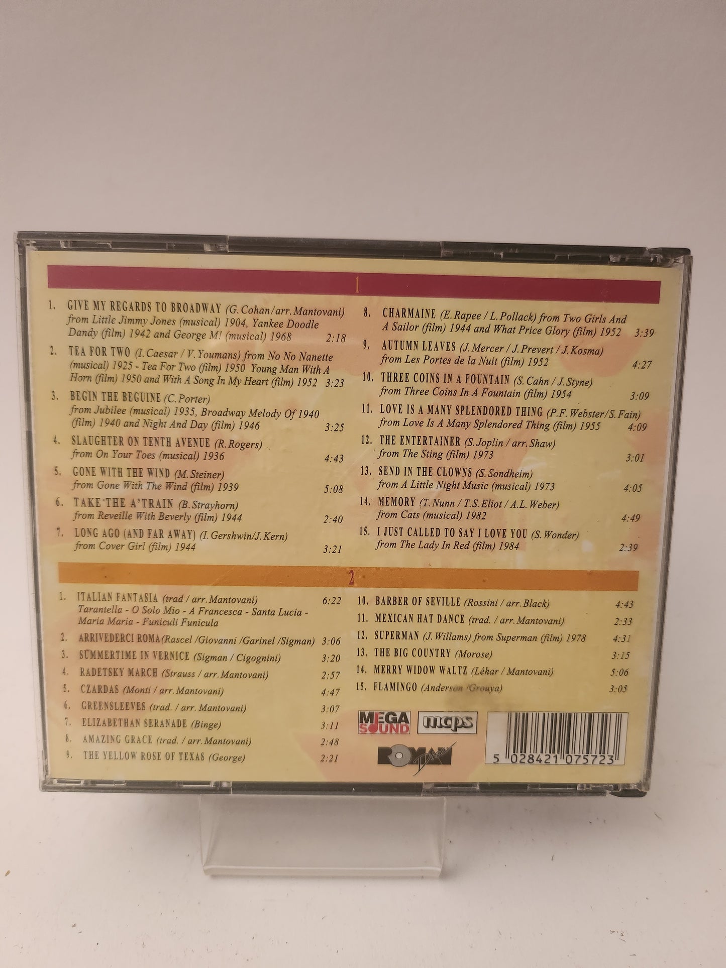 The Mantovan Orchestra: Masterpieces CD