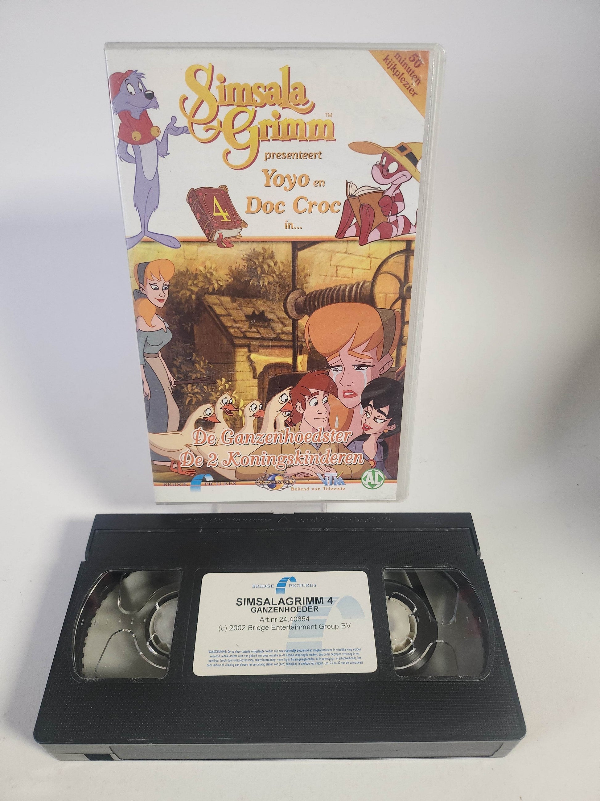 Simsala Grimm 4: Ganzenhoeder VHS Kids - Feniks Gameshop
