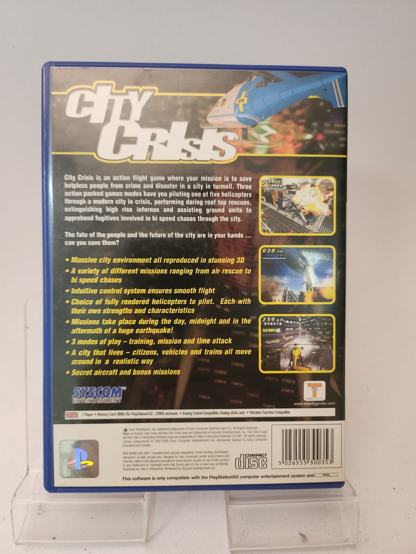 City Crisis Playstation 2