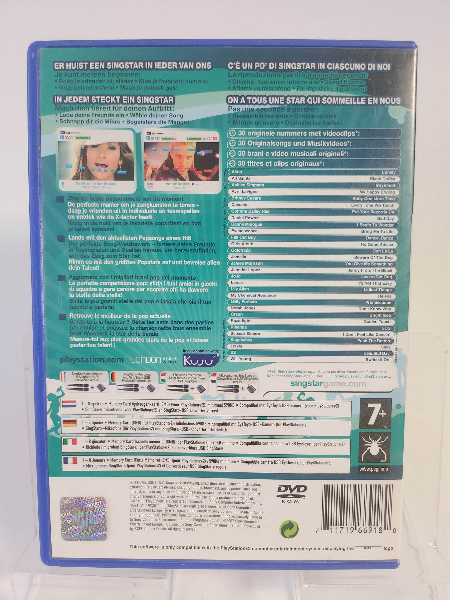 Singstar Pop Hits Playstation 2 - Feniks Gameshop