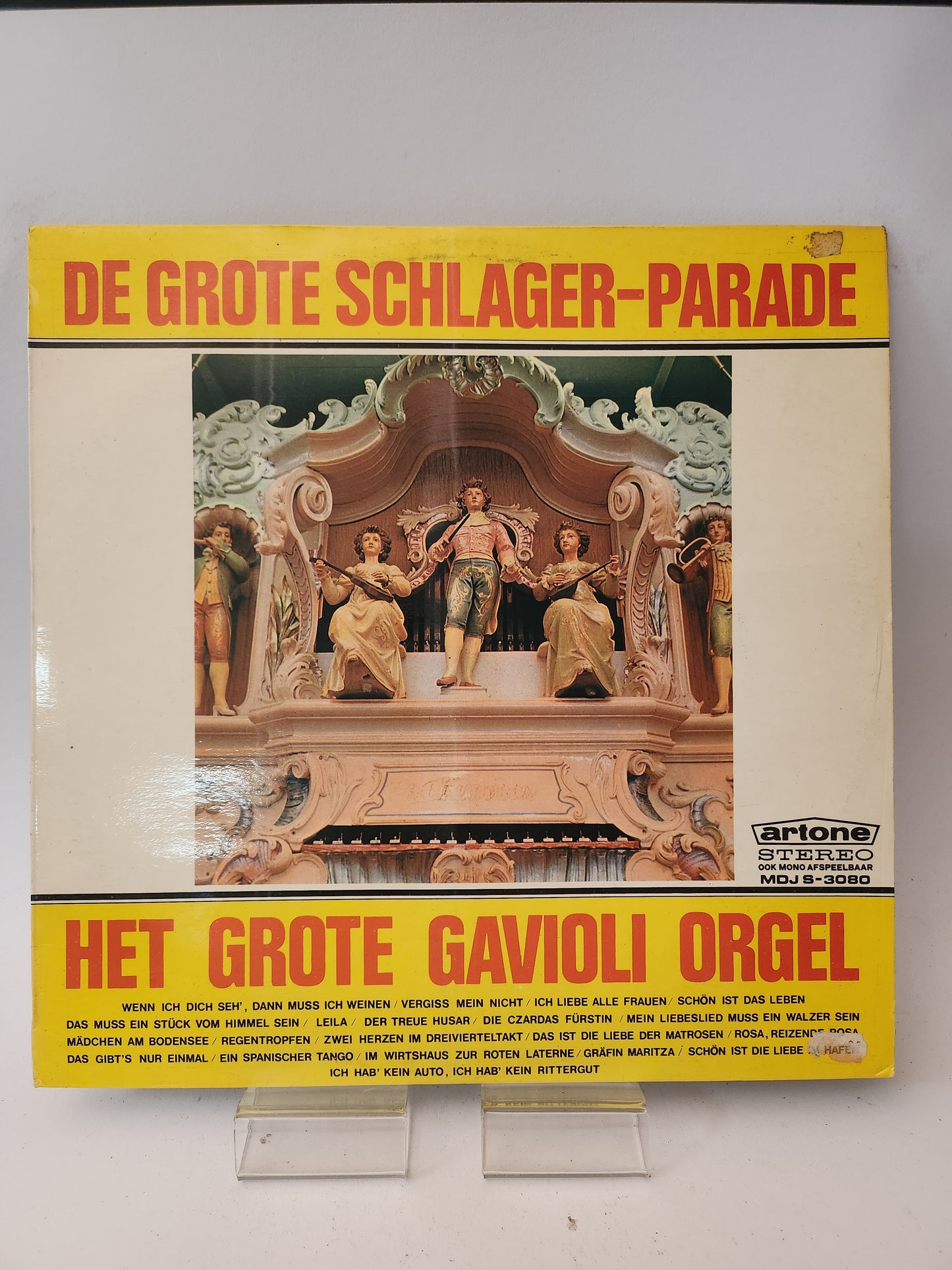 Grote Schlager-Parade: het Grote Gavioli Orgel LP Vinyl