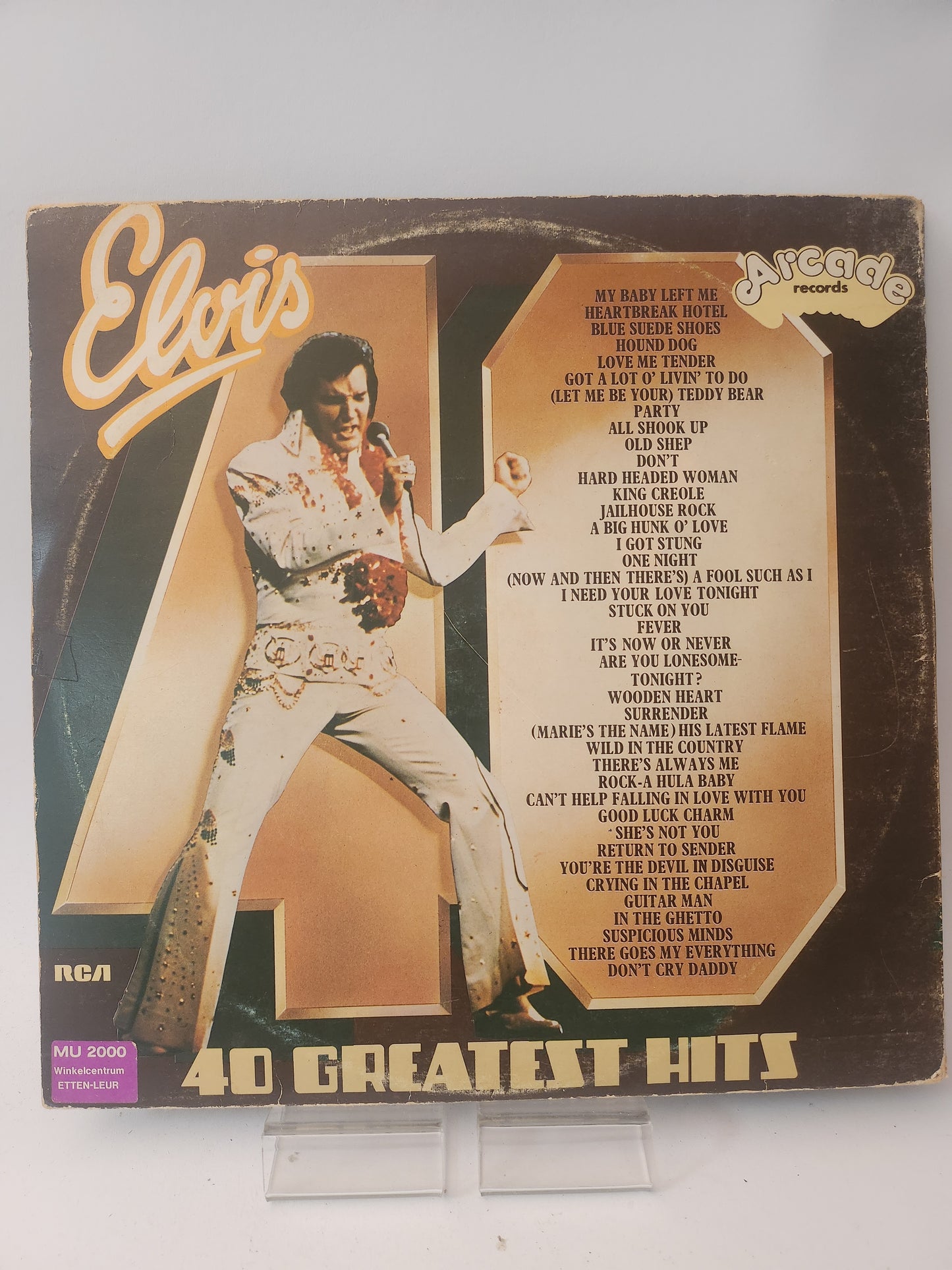 Elvis' 40 Greatest LP Vinyl