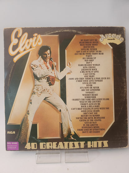 Elvis' 40 Greatest LP Vinyl