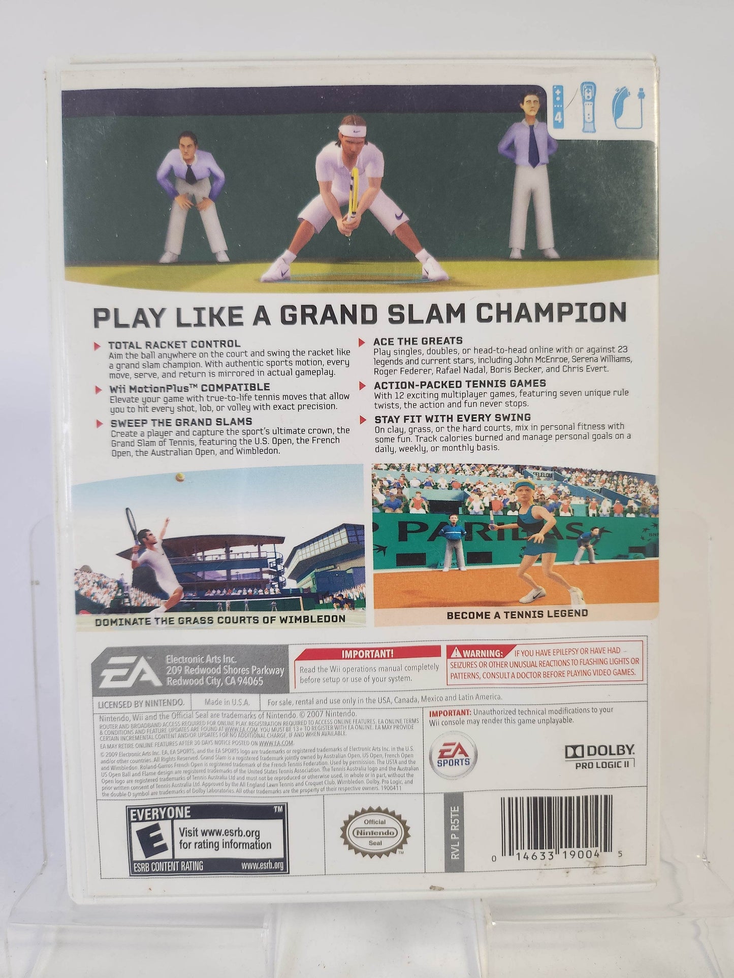 Grand Slam Tennis Nintendo Wii - Feniks Gameshop