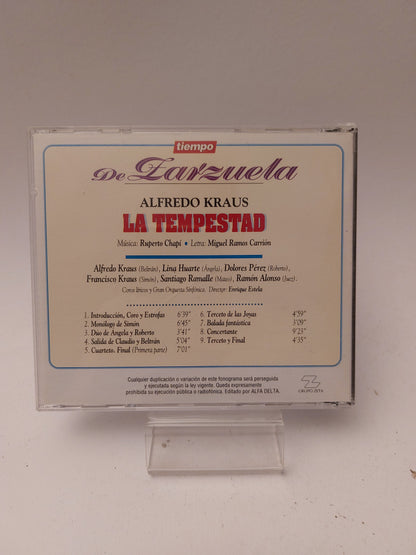Alfredo Kraus: La Tempestad CD