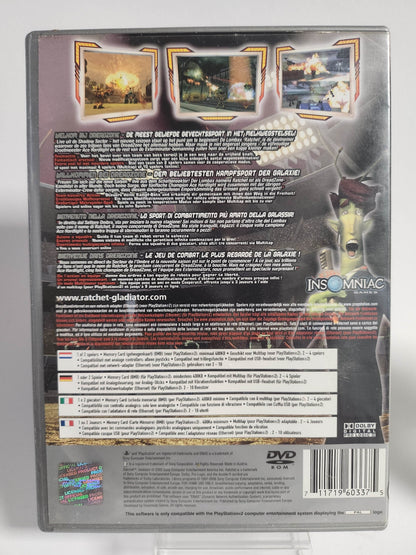 Ratchet Gladiator Platinum (No Book) PlayStation 2 - Feniks Gameshop