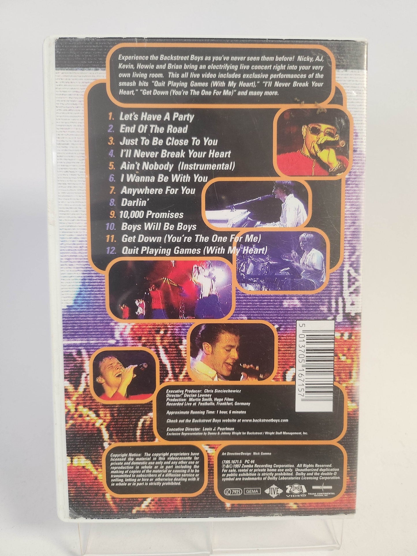 Backstreet Boys VHS - Feniks Gameshop