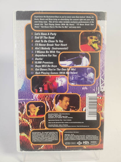 Backstreet Boys VHS - Feniks Gameshop