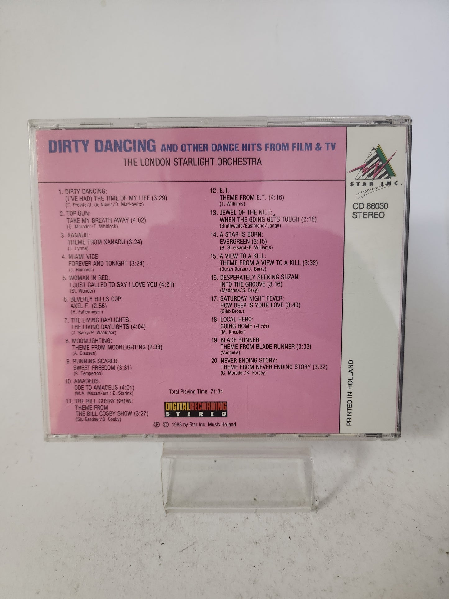 Dirty Dancing and Other Dance Hits from Film & TV CD