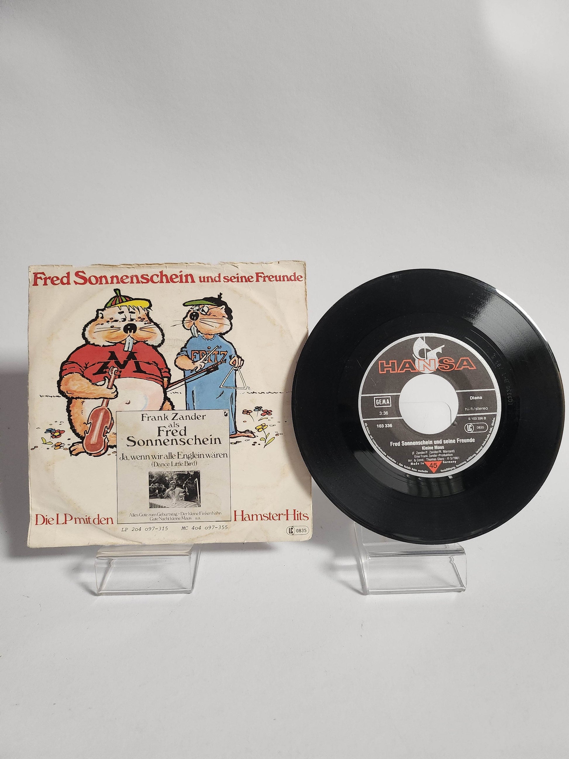 Fred Sonnenschein und Seine Freunde Single Vinyl - Feniks Gameshop