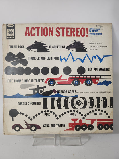 Action Stereo! Adventures in Stereo Sound Effects LP Vinyl