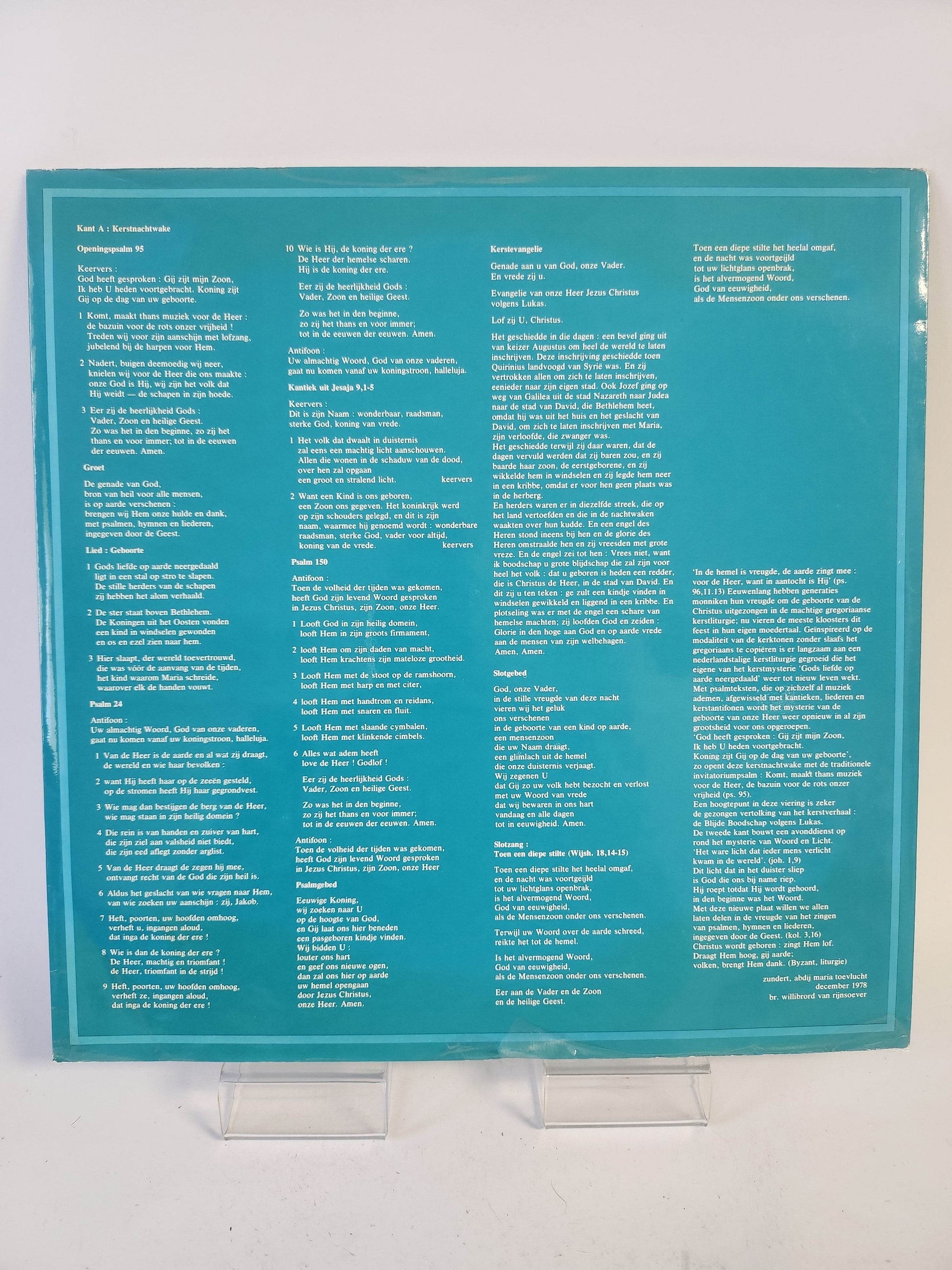 Christus Geboren: Zingt hem Lof LP Vinyl - Feniks Gameshop