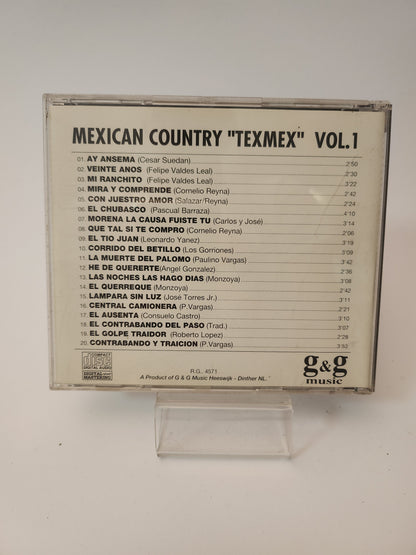 Mexican Country "Texmex" Volume 1 CD