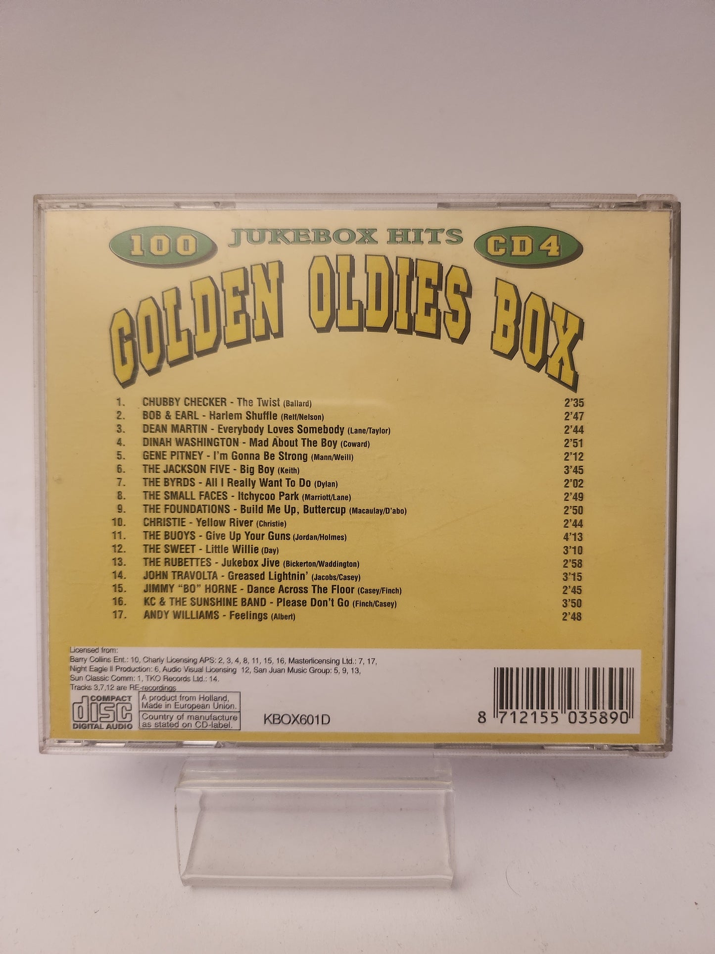 Golden Oldies Box 100 Jukebox Hits CD 4