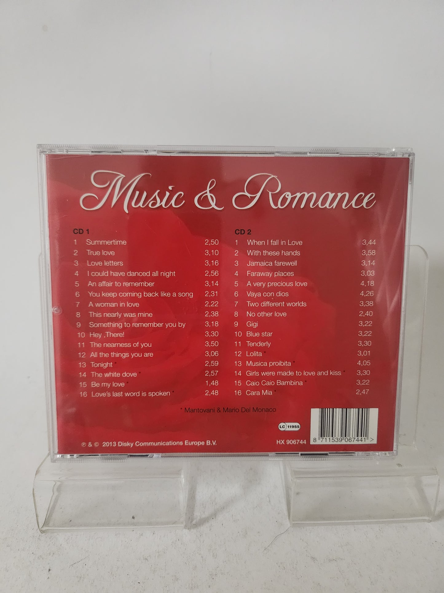 Mantovani and His Orchestra: Music & Romance Dubbel CD