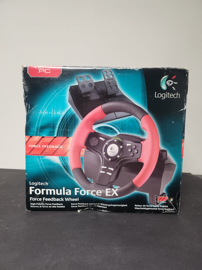 Logitech Formula Force Ex Force Feedback Wheel Boxed PC