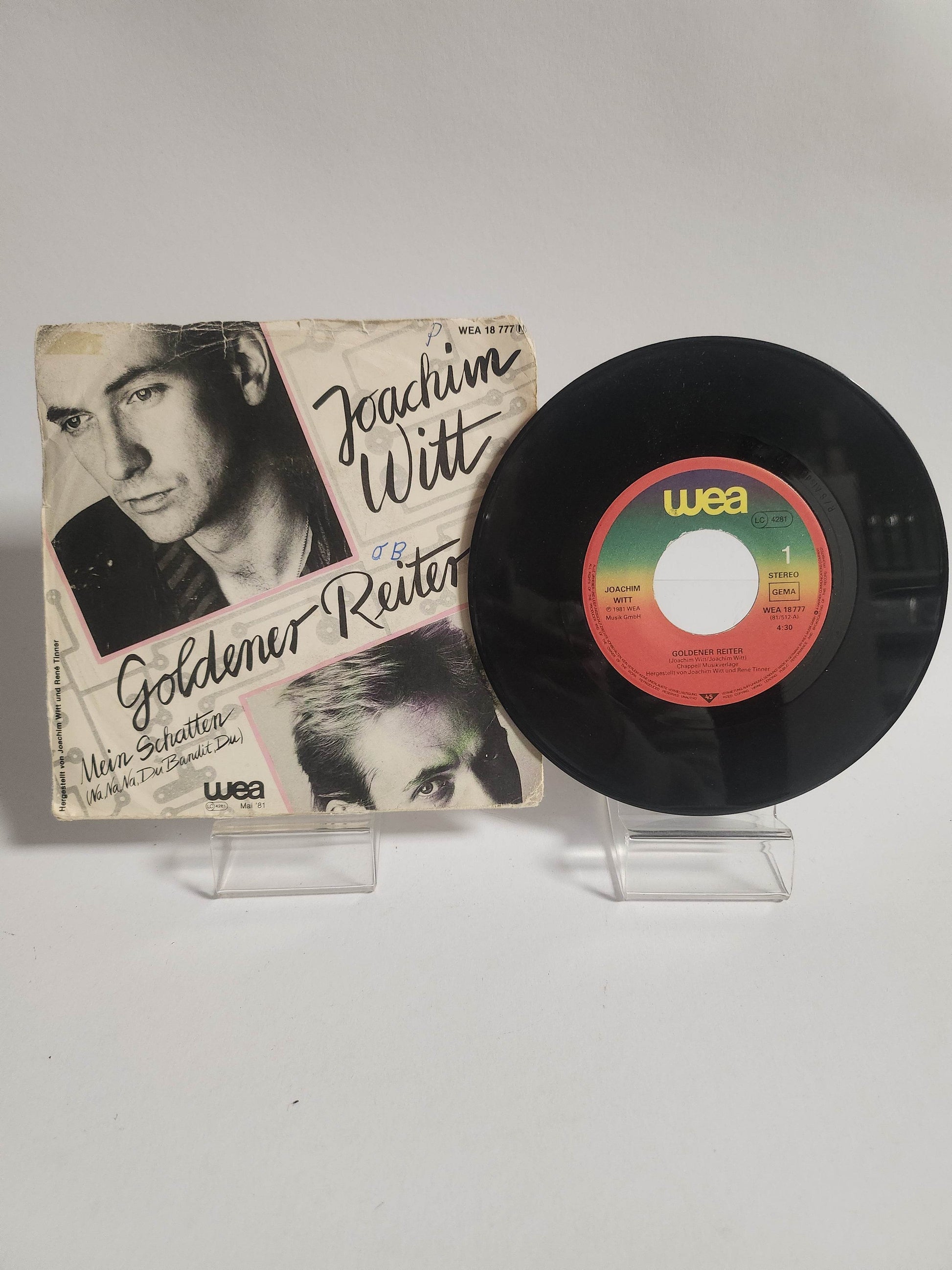 Joachim Witt: Goldener Reiter Single Vinyl - Feniks Gameshop