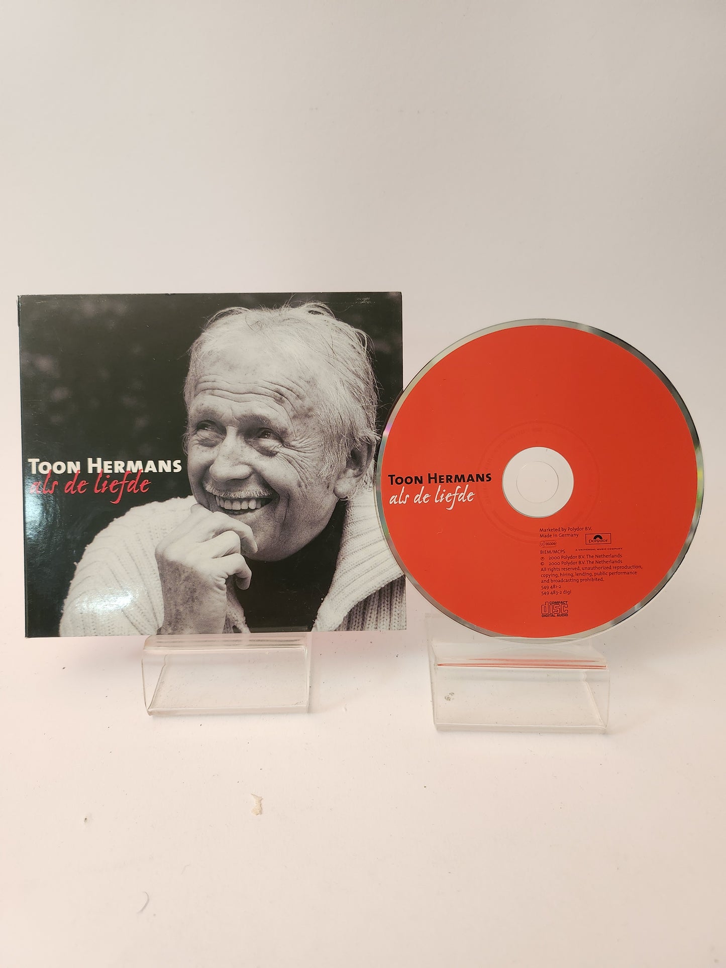 Toon Hermans: Als de Liefde CD