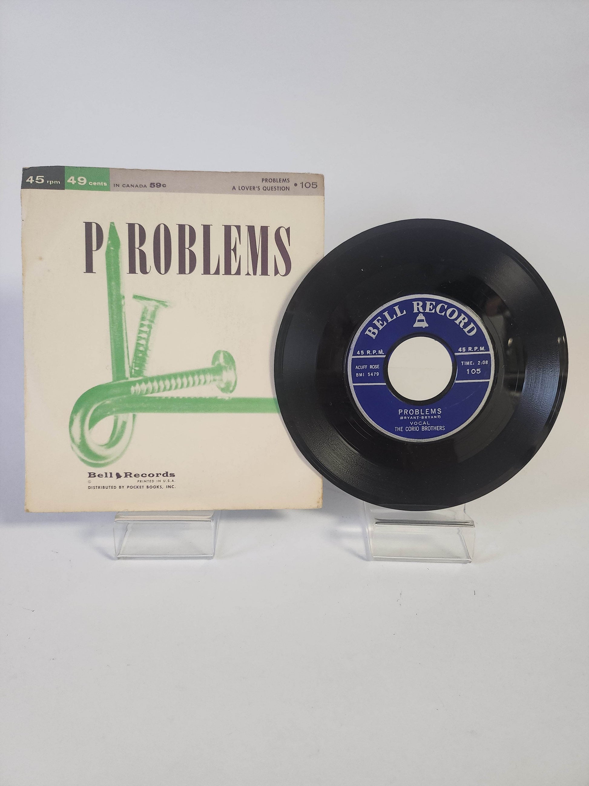 Bell Records No 105 Single Vinyl - Feniks Gameshop