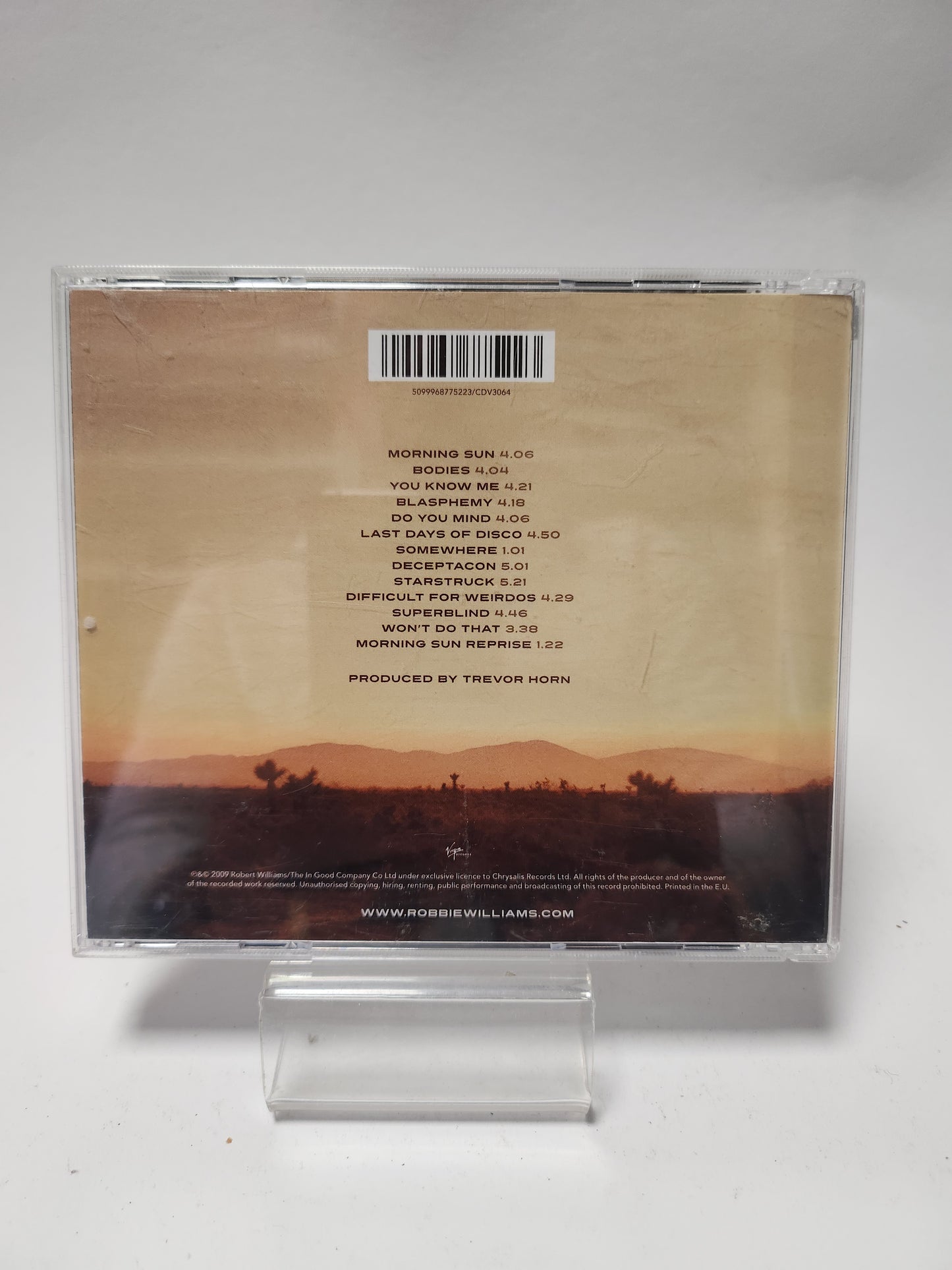 Robbie Williams: Reality Killed the Video Star CD