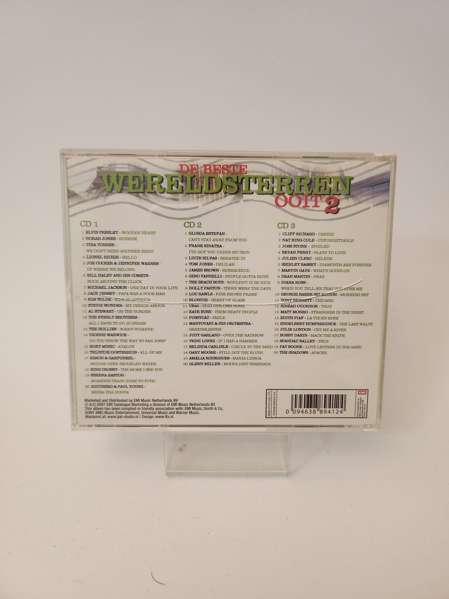 Beste Wereldsterren Ooit 2 Dubbel CD
