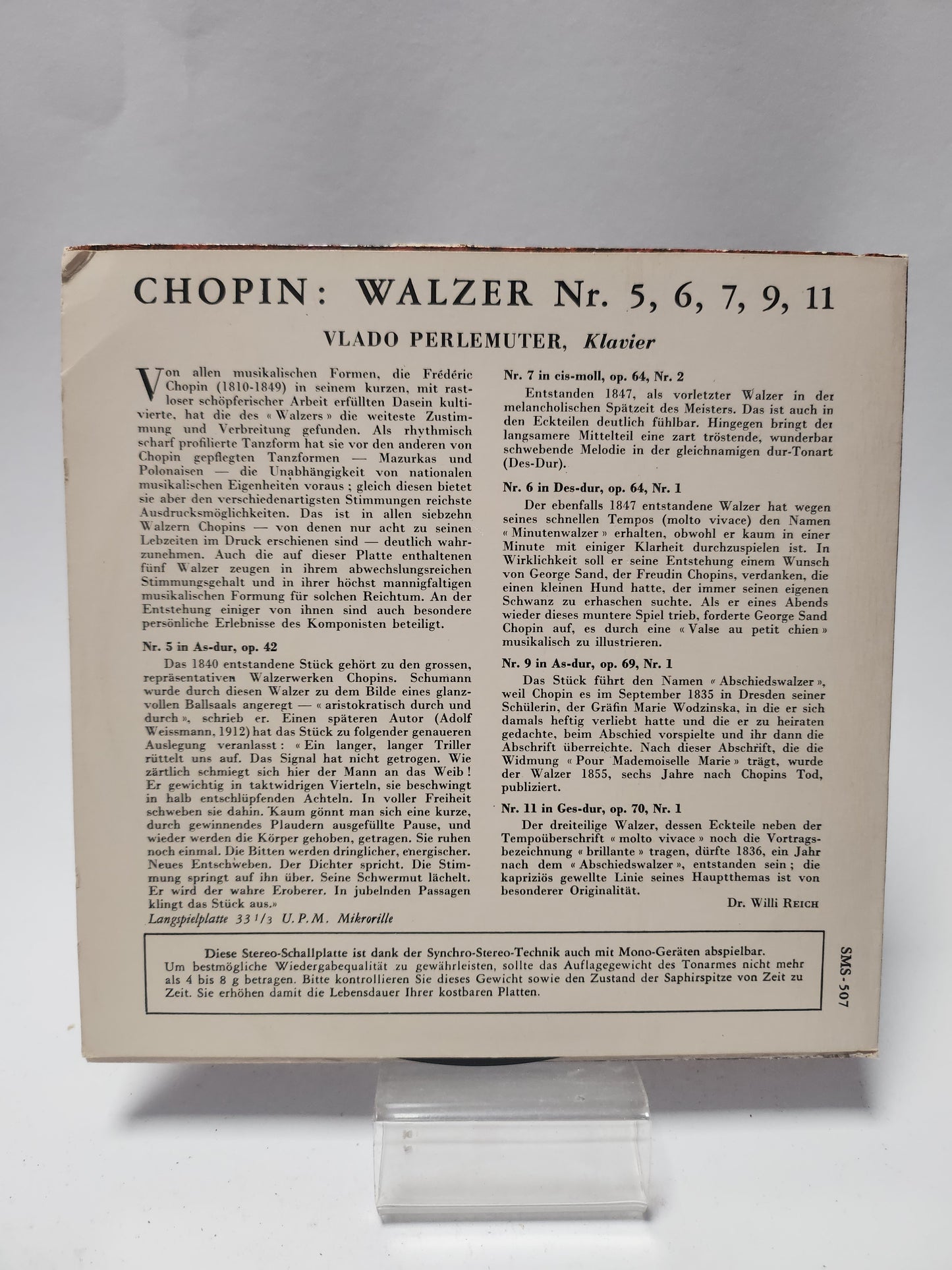 Chopin: Walzer Single Vinyl