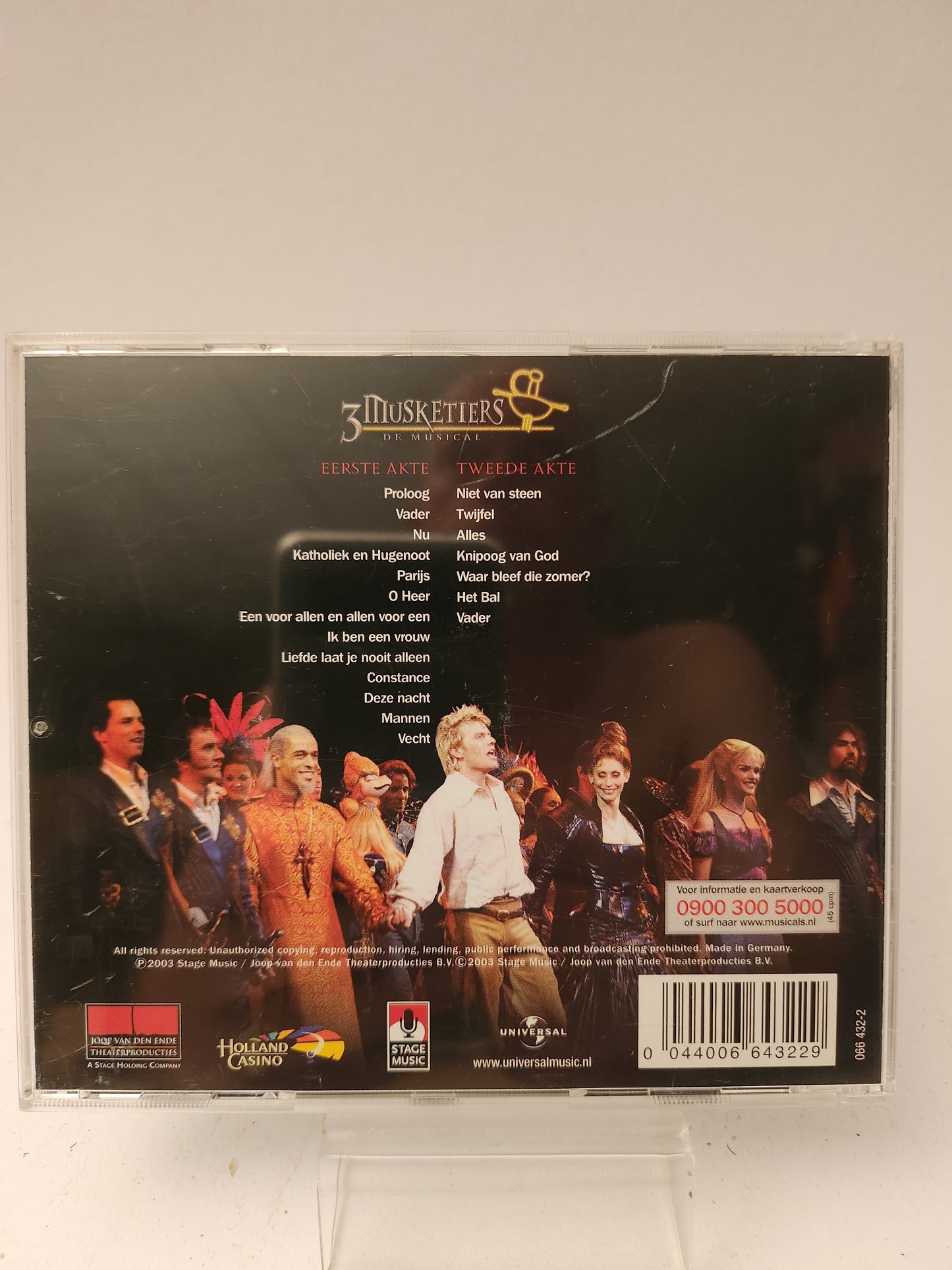 3 Musketiers de Musical CD