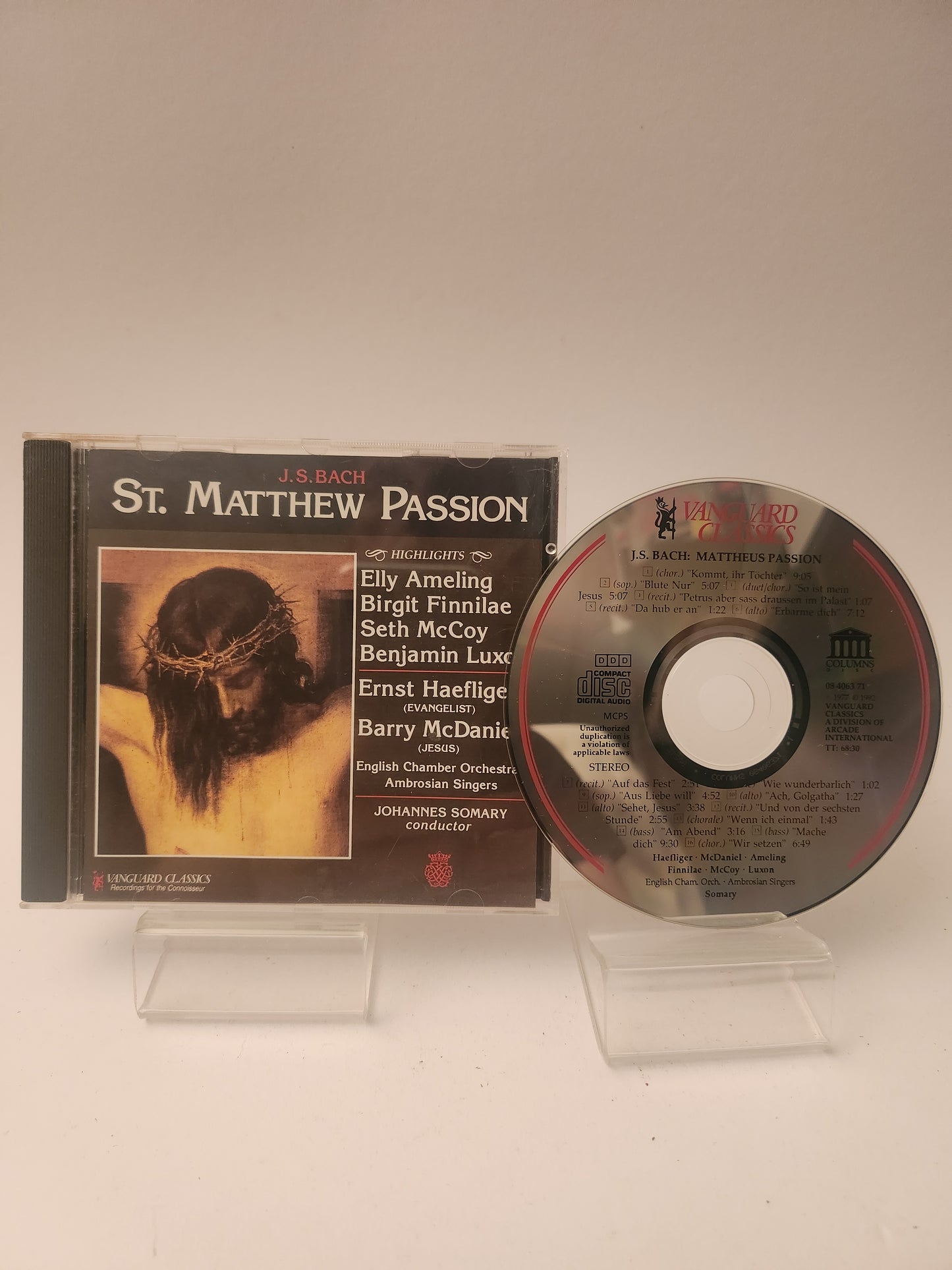 Bach: Mattheus Passion CD