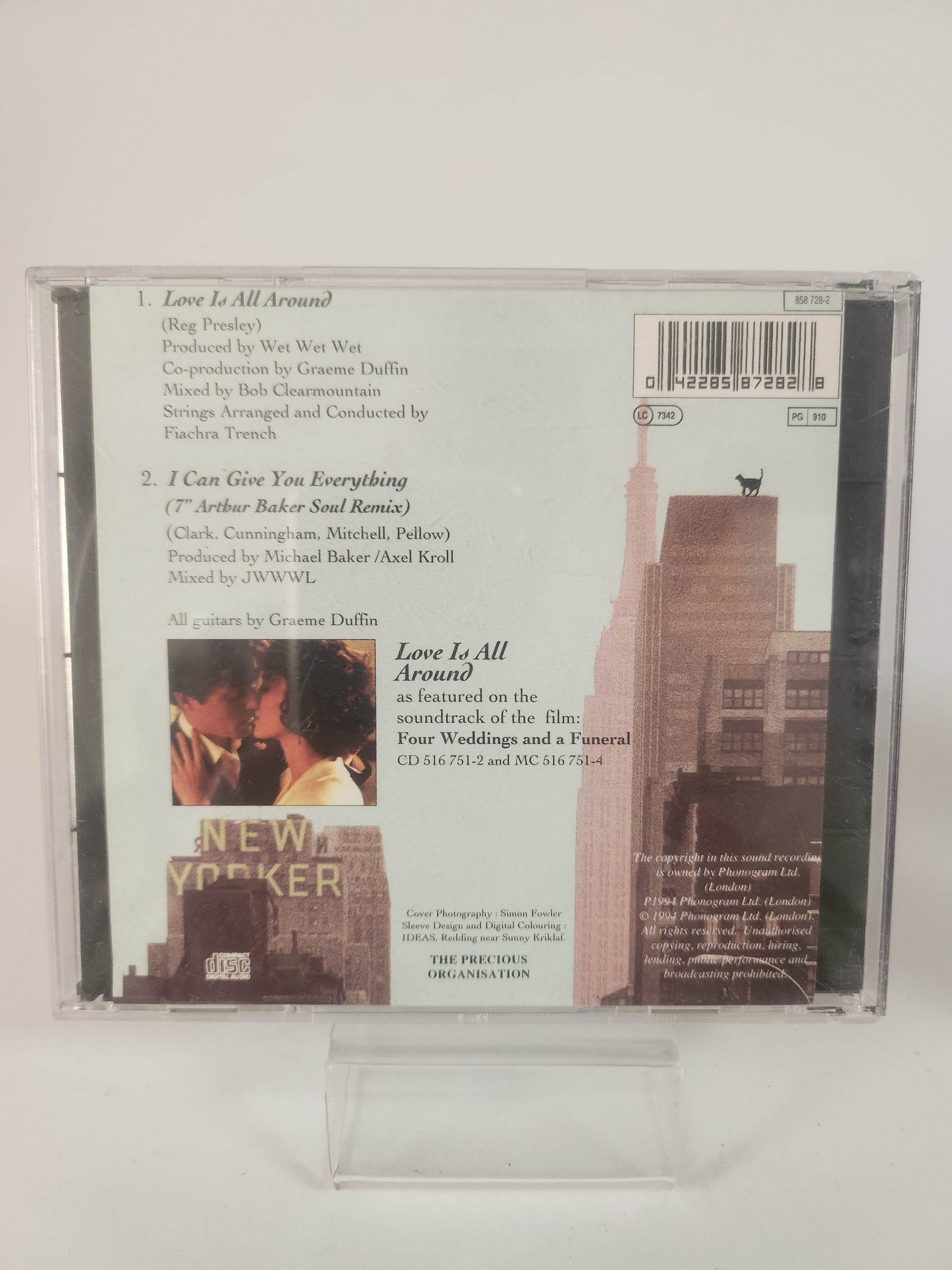 Wet Wet Wet: Love is All Around CD - Feniks Gameshop