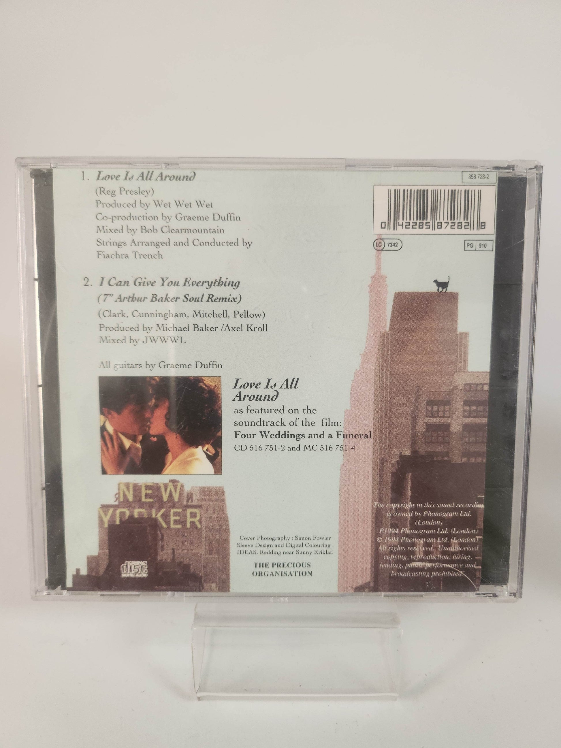 Wet Wet Wet: Love is All Around CD - Feniks Gameshop