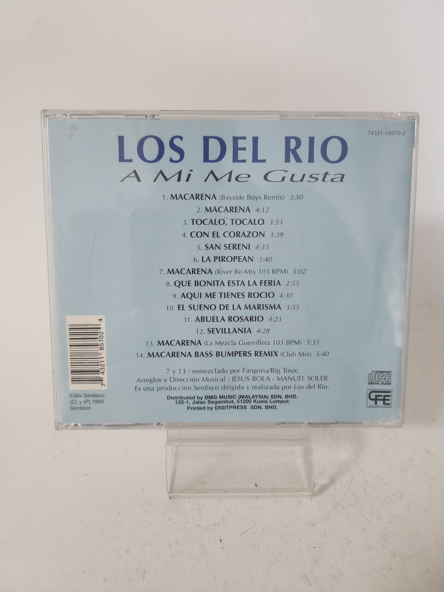 Los del Rio: A Mi Me Gusta CD
