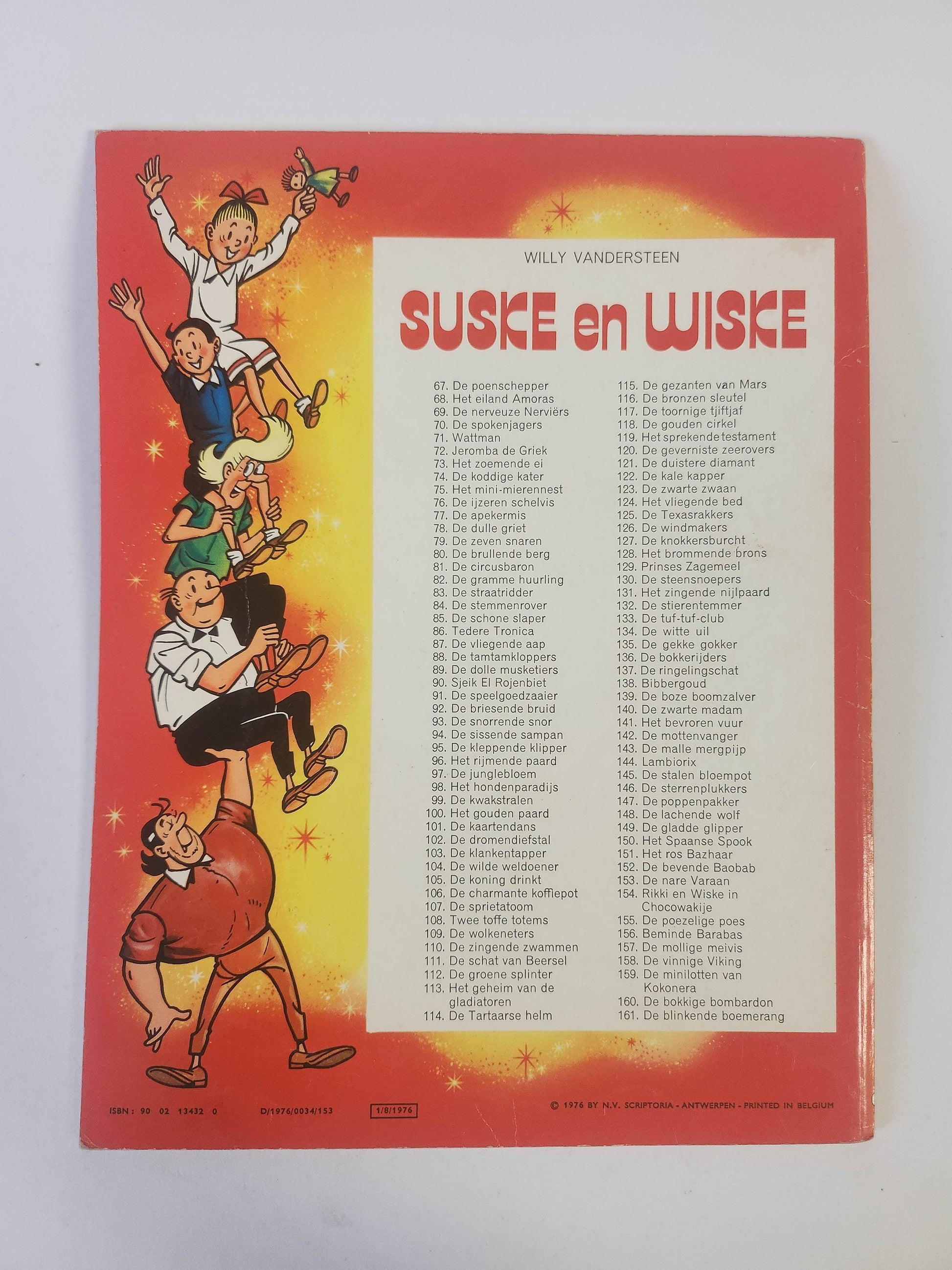 161: de Blinkende Boemerang Suske en Wiske - Feniks Gameshop