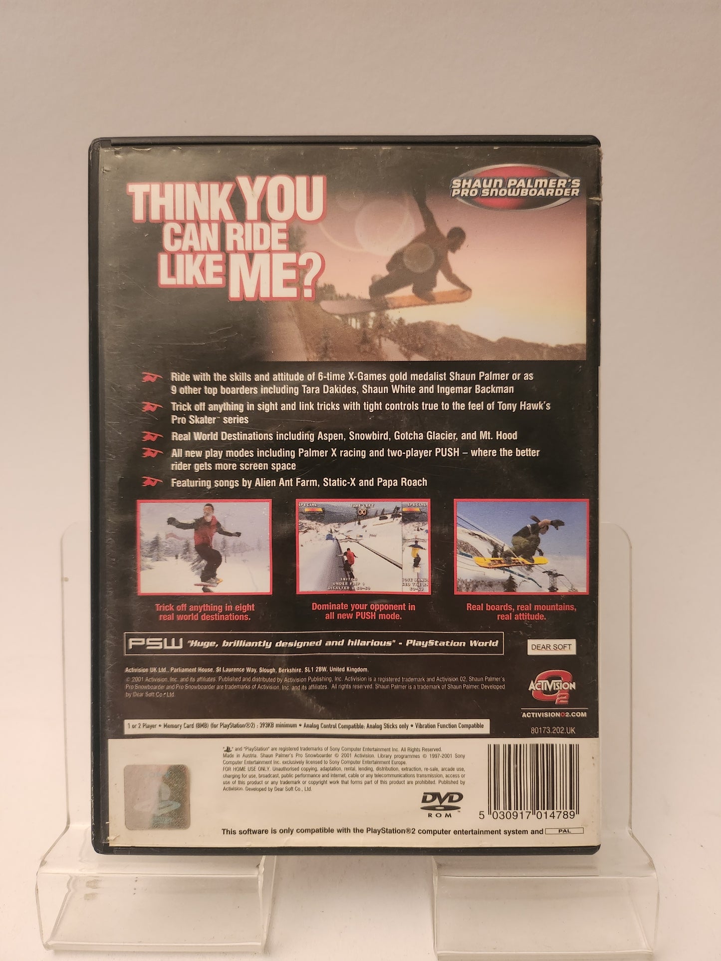 Shaun Palmer's Pro Snowboarder Playstation 2