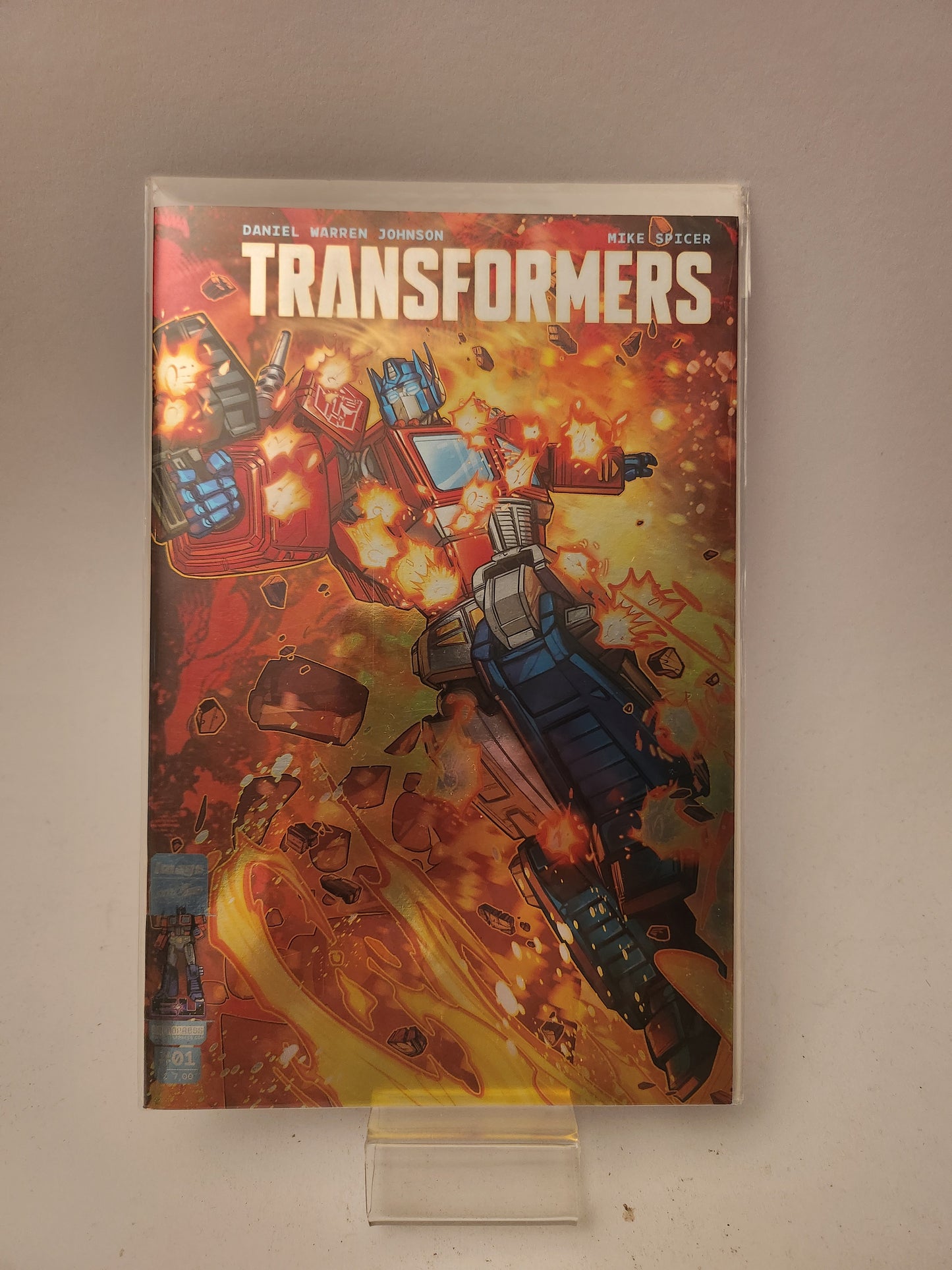Transformers #4 geseald DC Comics