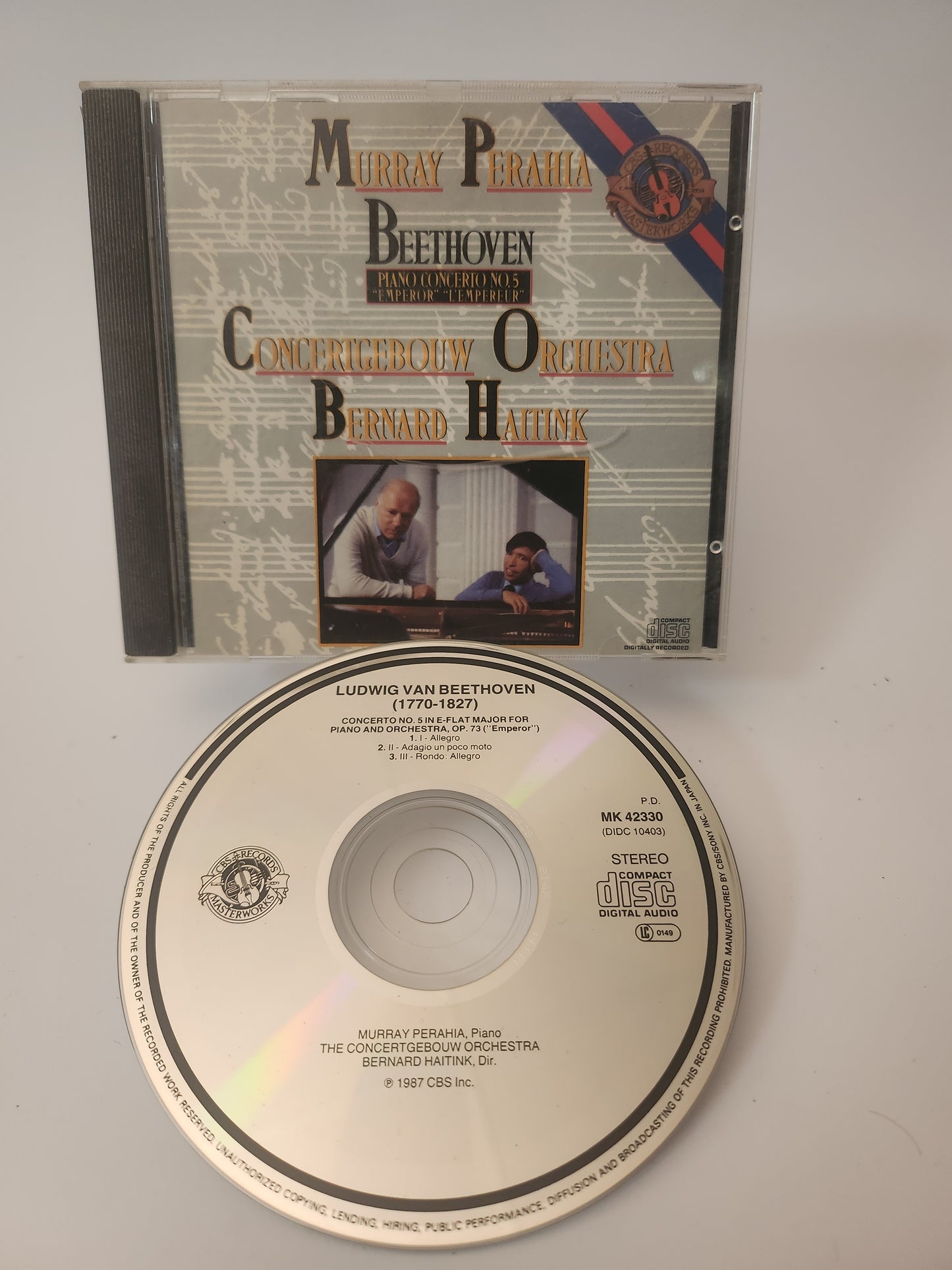 Murray Perahia: Beethoven CD