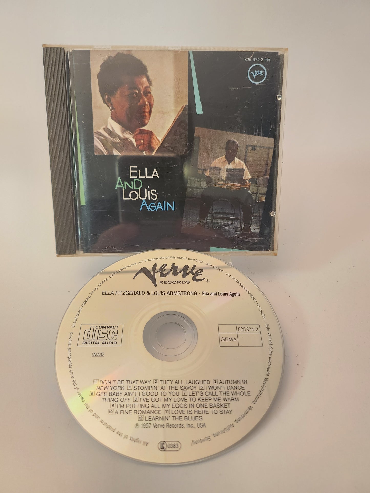 Ella and Louis Again CD