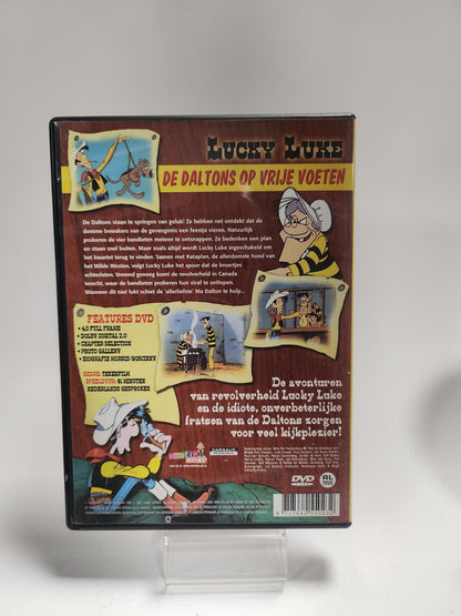 Lucky Luke: de Daltons op Vrije Voeten Dvd Kids