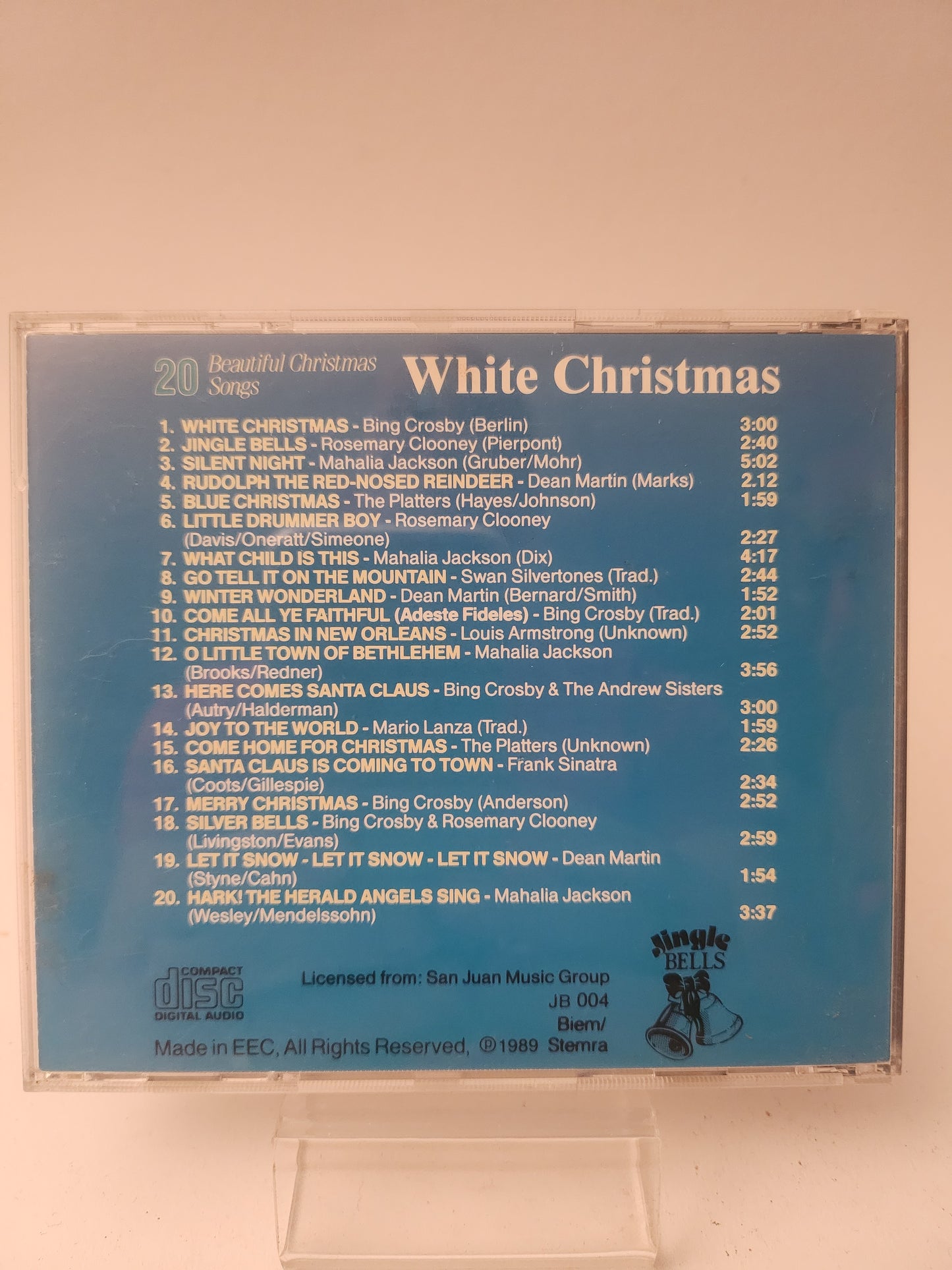 White Christmas: 20 Beautiful Christmas Songs CD