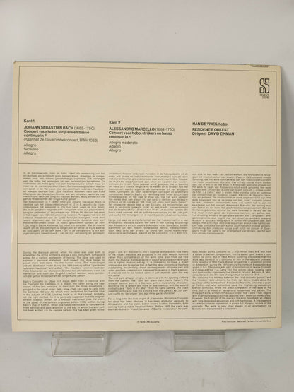 Hans de Vries: Bach & Marcello LP Vinyl - Feniks Gameshop