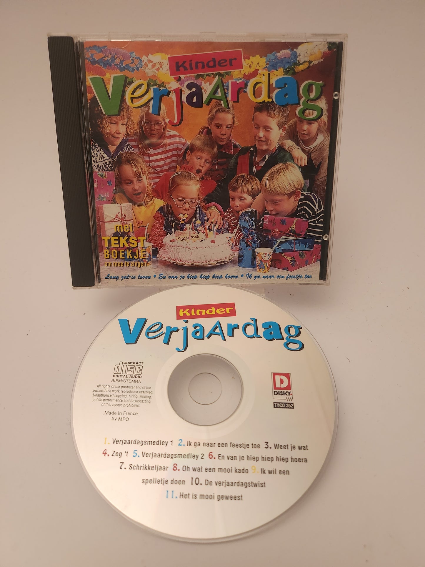 Kinder Verjaardag CD