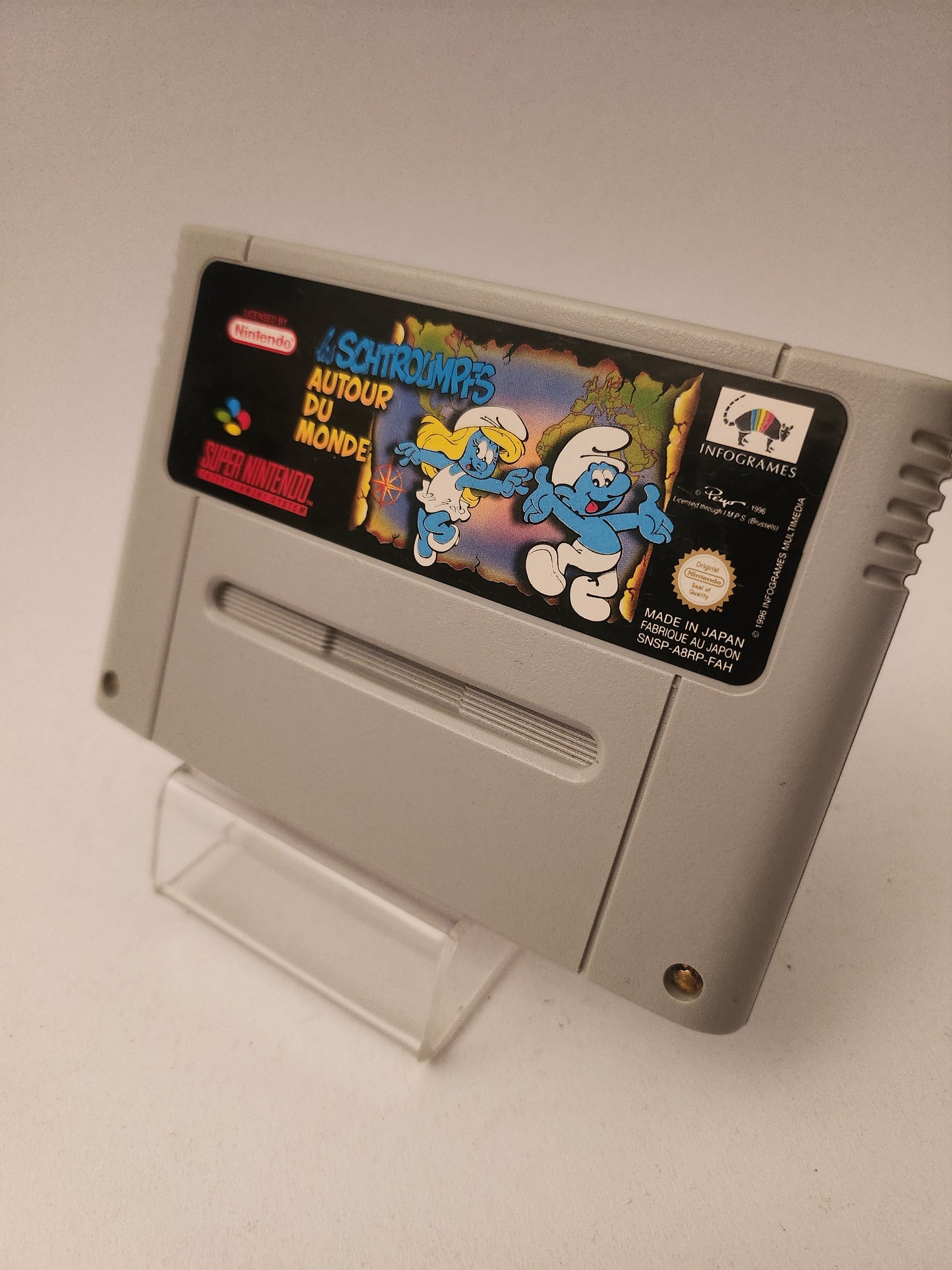 Les Schtroumpfs: Autour du Monde Snes