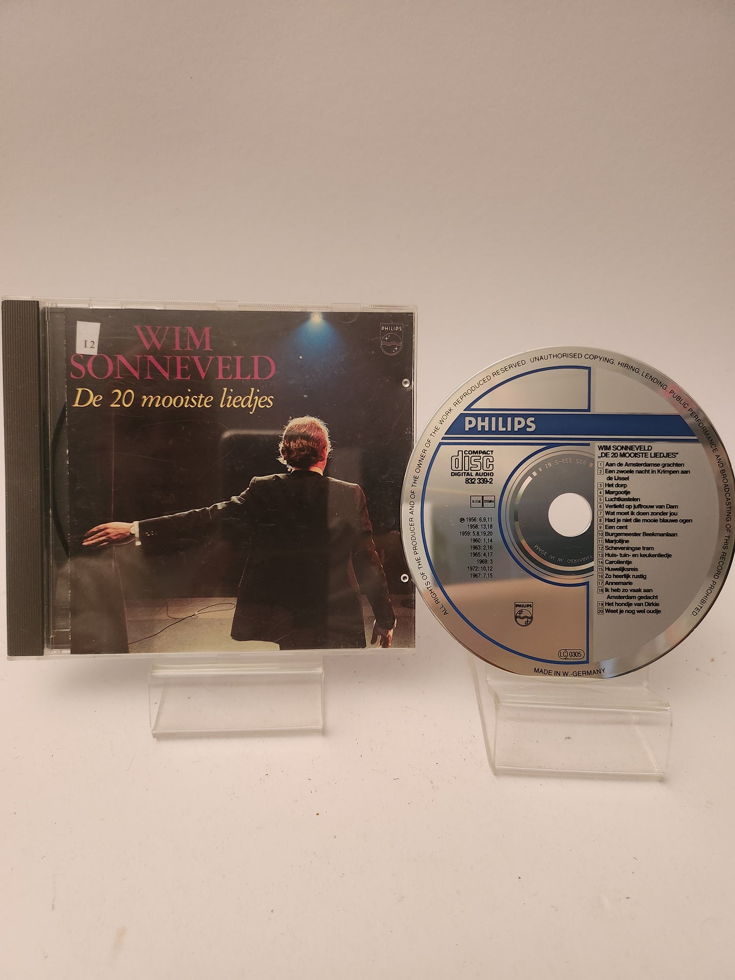 De 20 Mooiste Liedjes Wim Sonneveld CD