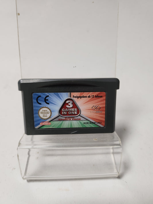 3 Spiele in einem Sportpaket Game Boy Advance