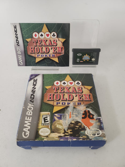Texas Hold'em Poker Boxed Game Boy Advance