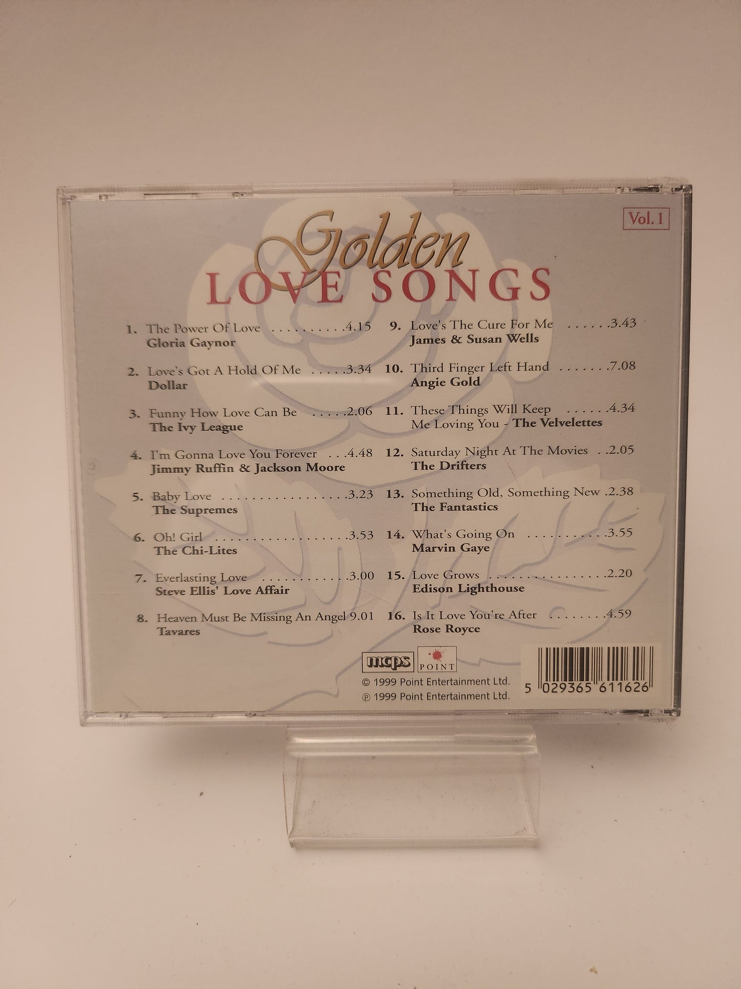 Golden Love Songs Volume 1 CD